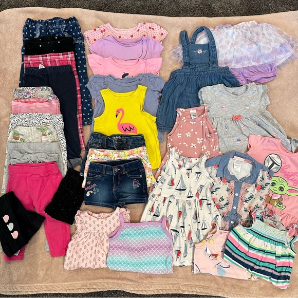 Carter's Other - 32 piece spring / summer little girls 18M bundle